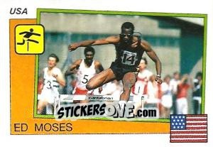 Sticker Ed Moses - Supersport 1987 n. 17 - Panini
