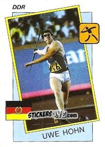 Sticker Uwe Hohn - Supersport 1987 n. 18 - Panini