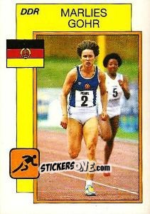 Sticker Marlies Gohr - Supersport 1987 n. 21 - Panini