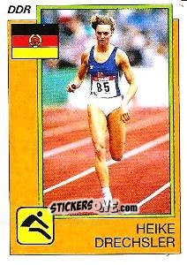 Sticker Heike Drechsler - Supersport 1987 n. 26 - Panini