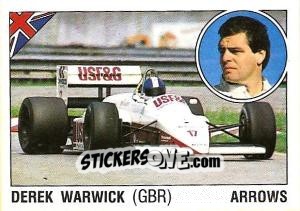 Sticker Derek Warwick - Supersport 1987 n. 35 - Panini
