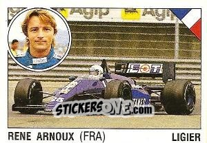 Sticker Rene Arnoux - Supersport 1987 n. 39 - Panini