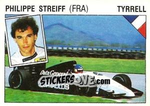 Sticker Philippe Streiff - Supersport 1987 n. 42 - Panini