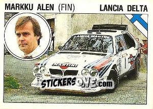 Sticker Markku Alen - Supersport 1987 n. 48 - Panini