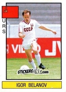 Figurina Igor Belanov - Supersport 1987 n. 54 - Panini