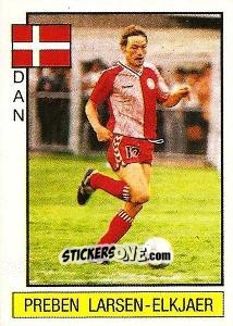 Sticker Preben Larsen-Elkjaer - Supersport 1987 n. 63 - Panini
