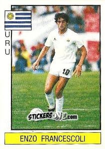 Sticker Enzo Francescoli - Supersport 1987 n. 66 - Panini