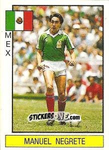 Sticker Manuel Negrete - Supersport 1987 n. 74 - Panini
