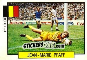 Sticker Jean Marie Pfaff - Supersport 1987 n. 77 - Panini