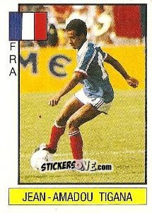 Sticker Jean-Amadou Tigana - Supersport 1987 n. 84 - Panini
