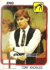 Sticker Tony Knowles - Supersport 1987 n. 88 - Panini