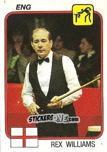 Sticker Rex Williams - Supersport 1987 n. 90 - Panini