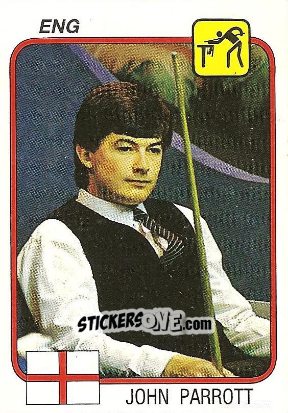 Sticker John Parrott - Supersport 1987 n. 91 - Panini