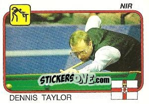 Sticker Dennis Taylor - Supersport 1987 n. 92 - Panini