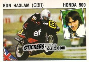 Sticker Ron Haslam - Supersport 1987 n. 115 - Panini
