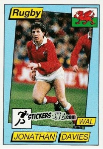 Sticker Jonathan Davies - Supersport 1987 n. 136 - Panini
