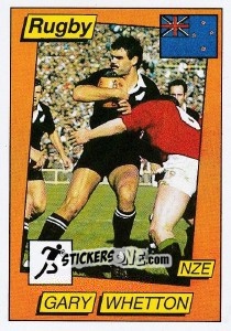 Sticker Gary Whetton - Supersport 1987 n. 141 - Panini
