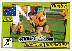 Sticker Enrique Rodriguez - Supersport 1987 n. 142 - Panini