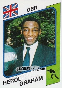 Sticker Herol Graham - Supersport 1987 n. 145 - Panini
