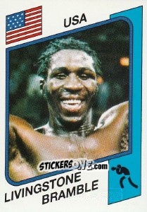 Sticker Livingstone Bramble - Supersport 1987 n. 147 - Panini