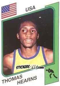 Sticker Thomas Hearns - Supersport 1987 n. 148 - Panini
