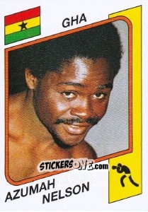 Sticker Azumah Nelson - Supersport 1987 n. 150 - Panini
