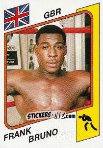 Sticker Frank Bruno - Supersport 1987 n. 157 - Panini