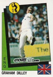 Sticker Graham Dilley - Supersport 1987 n. 164 - Panini