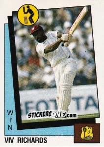 Sticker Viv Richards - Supersport 1987 n. 169 - Panini