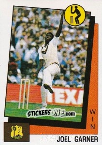 Sticker Joel Garner - Supersport 1987 n. 171 - Panini