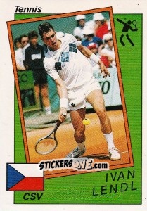 Sticker Ivan Lendl - Supersport 1987 n. 179 - Panini