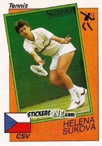 Sticker Helena Sukova - Supersport 1987 n. 194 - Panini