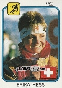 Sticker Erika Heiss - Supersport 1987 n. 202 - Panini