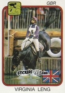 Sticker Virginia Leng - Supersport 1987 n. 203 - Panini