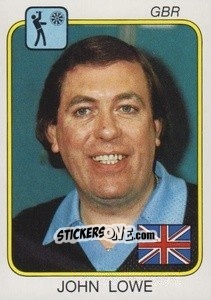 Sticker John Lowe - Supersport 1987 n. 208 - Panini