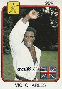 Sticker Vic Charles - Supersport 1987 n. 210 - Panini