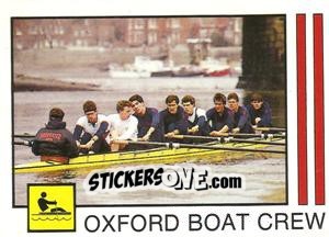 Sticker Oxford Boat Crew: Boating Champions - Supersport 1987 n. 214 - Panini