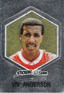 Sticker Viv Anderson - Supersport 1987 n. 225 - Panini