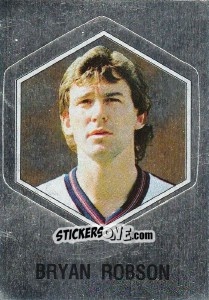 Sticker Bryan Robson - Supersport 1987 n. 242 - Panini