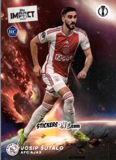 Sticker Josip Šutalo  - UEFA Club Competitions Impact 2024 n. 4 - Topps