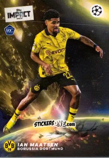 Sticker Ian Maatsen  - UEFA Club Competitions Impact 2024 n. 14 - Topps