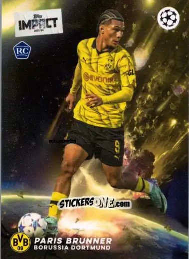 Sticker Paris Brunner  - UEFA Club Competitions Impact 2024 n. 15 - Topps