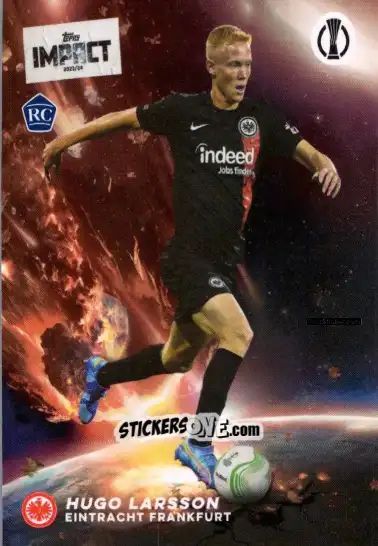 Sticker Hugo Larsson  - UEFA Club Competitions Impact 2024 n. 22 - Topps