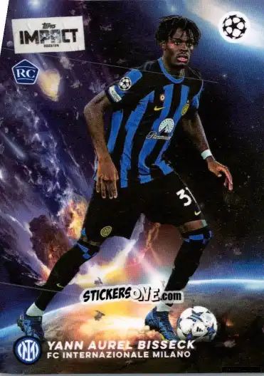 Sticker Yann Aurel Bisseck  - UEFA Club Competitions Impact 2024 n. 29 - Topps