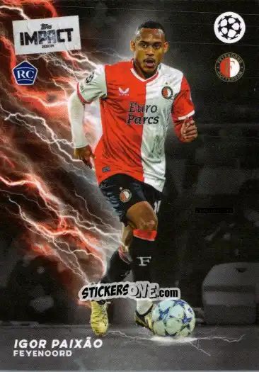 Sticker Igor Paixão  - UEFA Club Competitions Impact 2024 n. 31 - Topps