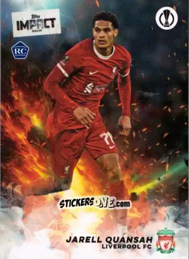 Sticker Jarell Quansah  - UEFA Club Competitions Impact 2024 n. 34 - Topps