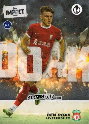 Sticker Ben Doak  - UEFA Club Competitions Impact 2024 n. 35 - Topps