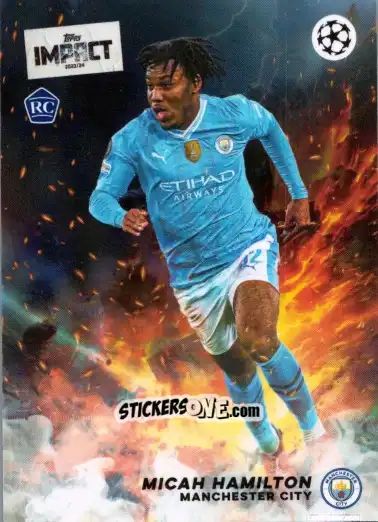 Sticker Micah Hamilton  - UEFA Club Competitions Impact 2024 n. 38 - Topps