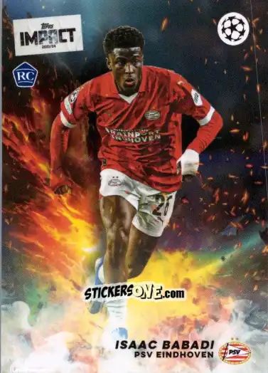 Sticker Isaac Babadi  - UEFA Club Competitions Impact 2024 n. 52 - Topps