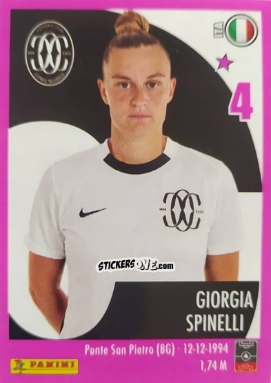 Figurina Giorgia Spinelli - Calciatrici 2024-2025 n. 13 - Panini